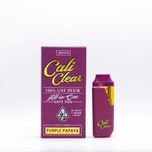 Cali Clear Disposable Purple Papaya