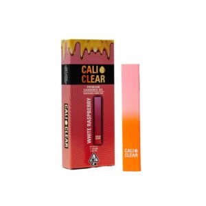 Cali Clear Disposable White Raspberry