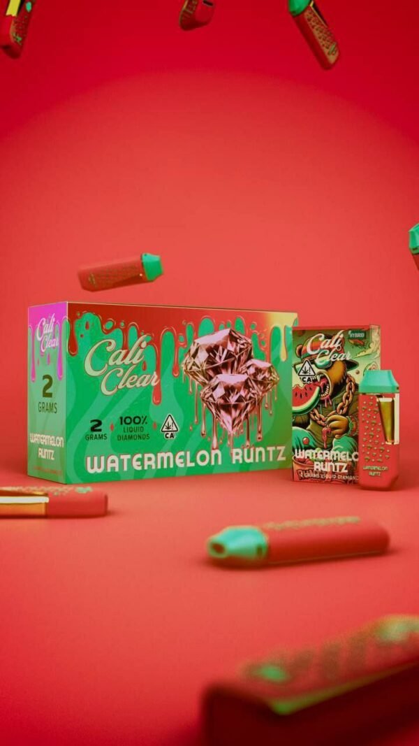 Cali Clear Disposable Watermelon Runtz