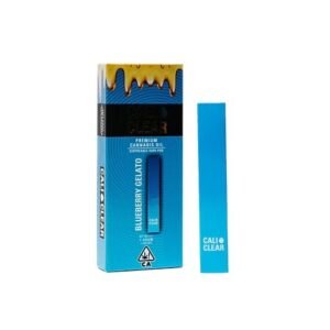 Cali Clear Blueberry Gelato - 1G THC All-In-One Disposable -
