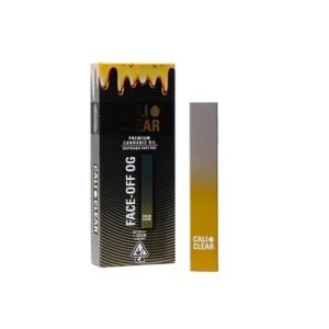 Cali Clear Face Off OG - 1G THC All-In-One Disposable - Indica -