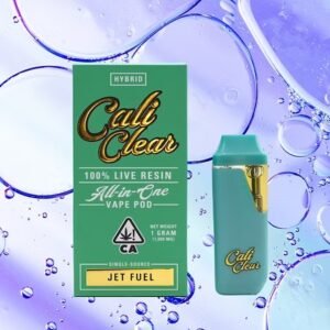 Cali Clear Jet Fuel Live Resin Disposable Vape - 1G THC Cart
