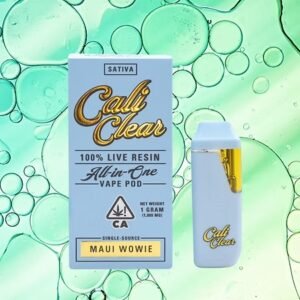 Cali Clear Maui Wowie Live Resin Disposable Vape - 1G THC Cart